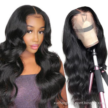 Direct Factory Price 13x4 Body Wave Lace Front Wigs Human Hair Brazilian Human Hair Wigs Cuticle Aligned Virgin Hair Wig